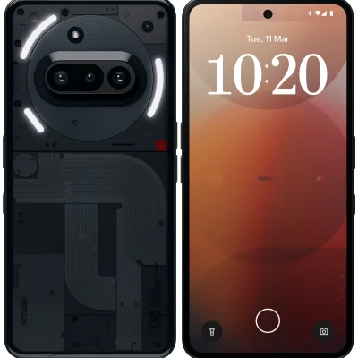 Nothing Phone (3a) 12 GB/256 GB – Black, new (11338722)