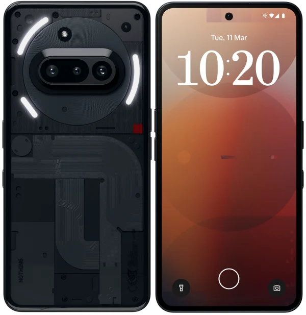 Nothing Phone (3a) 12 GB/256 GB – Black, new (11338722)
