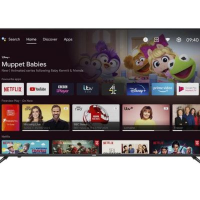 LOGIK L65AUE21 Android TV 65′ Smart 4K Ultra HD HDR LED TV with Google Assistant