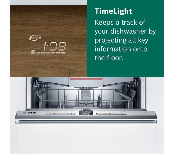 BOSCH Series 6 SMV6ZCX01G Full-size Fully Integrated WiFi-enabled Dishwasher - Image 3