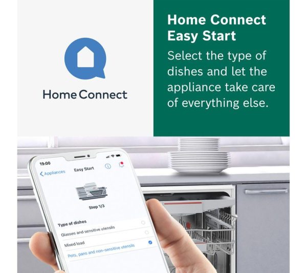BOSCH Series 6 SMV6ZCX01G Full-size Fully Integrated WiFi-enabled Dishwasher - Image 6