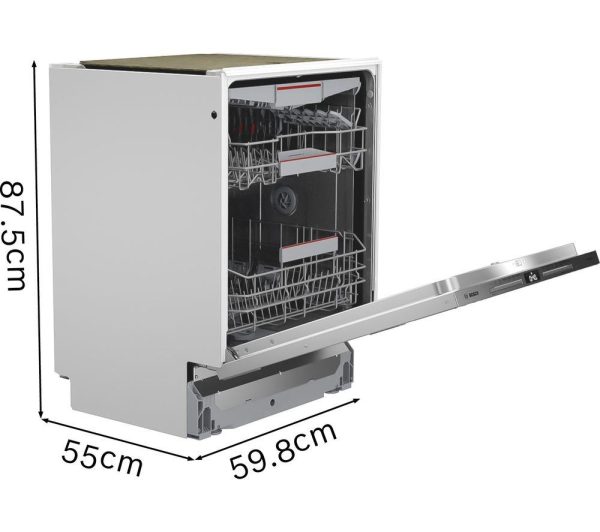 BOSCH Series 6 SMV6ZCX01G Full-size Fully Integrated WiFi-enabled Dishwasher - Image 14