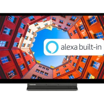 TOSHIBA 24WK3C63DB 24′ Smart HD Ready HDR LED TV with Amazon Alexa