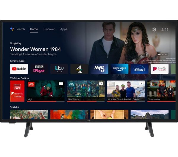 JVC LT-43CA420 Android TV 43' Smart Full HD HDR LED TV with Google Assistant