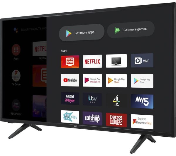 JVC LT-43CA420 Android TV 43' Smart Full HD HDR LED TV with Google Assistant - Image 2
