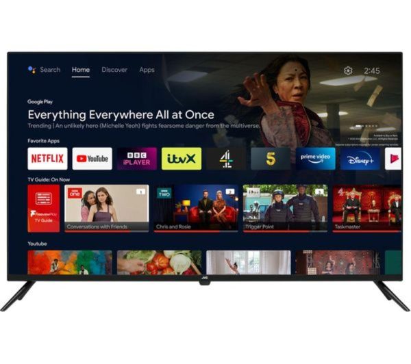JVC LT-40CA320 Android TV 40' Smart Full HD LED TV with Google Assistant