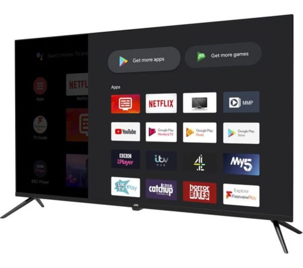 JVC LT-40CA320 Android TV 40' Smart Full HD LED TV with Google Assistant - Image 2