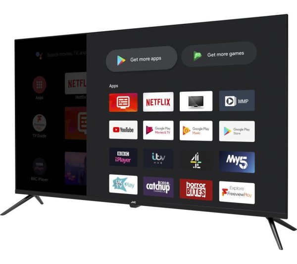 JVC LT-43CA320 Android TV 43' Smart Full HD LED TV with Google Assistant - Image 2