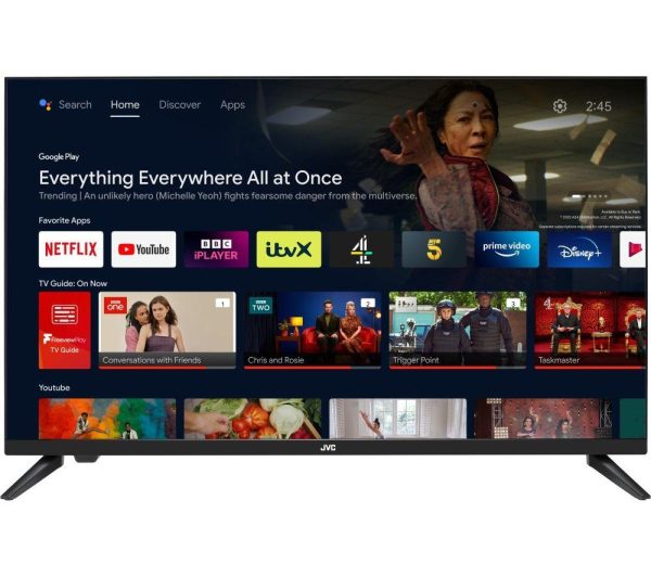 JVC LT-32CA220 Android TV 32' Smart HD Ready LED TV with Google Assistant