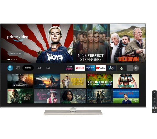 JVC LT-55CF820 Fire TV Edition 55' Smart 4K Ultra HD HDR QLED TV with Amazon Alexa