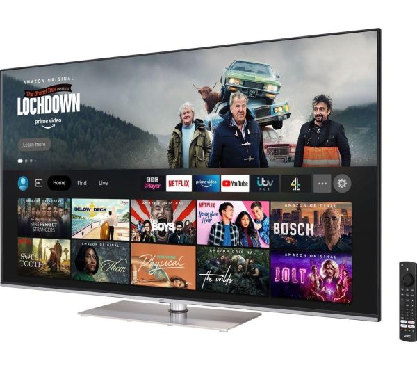 JVC LT-55CF820 Fire TV Edition 55' Smart 4K Ultra HD HDR QLED TV with Amazon Alexa - Image 3