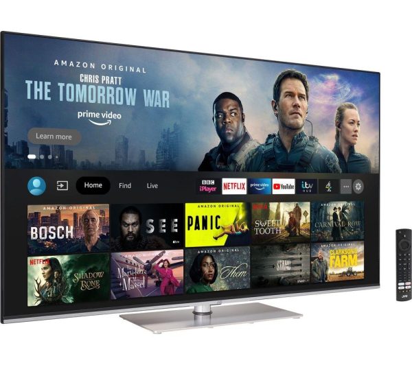 JVC LT-55CF820 Fire TV Edition 55' Smart 4K Ultra HD HDR QLED TV with Amazon Alexa - Image 4