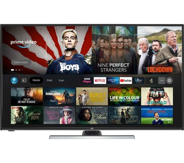 JVC LT-50CF810 Fire TV Edition 50' Smart 4K Ultra HD HDR LED TV with Amazon Alexa