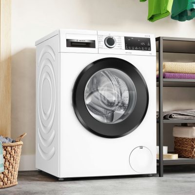 9 kg 1400 rpm Bosch Series 6 WGG24400GB Washing machine, front loader (79534)