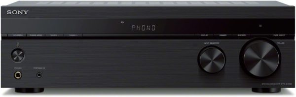 Sony STRDH190 2-ch Home Stereo Receiver with Phono Inputs & Bluetooth Black