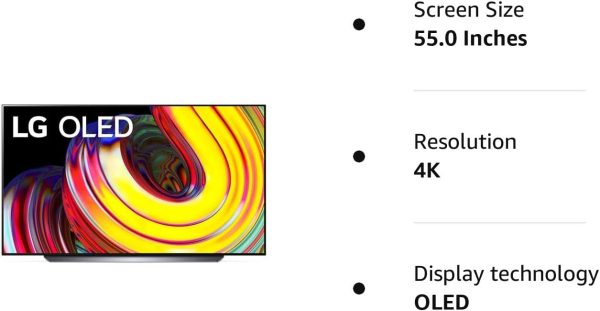OLED55CS6LA 55 inch OLED 4K Ultra HD HDR Smart TV Freeview Play Freesat - Image 10