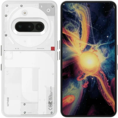 Nothing Phone (3a) 8 GB/128 GB – White, new (11338722)
