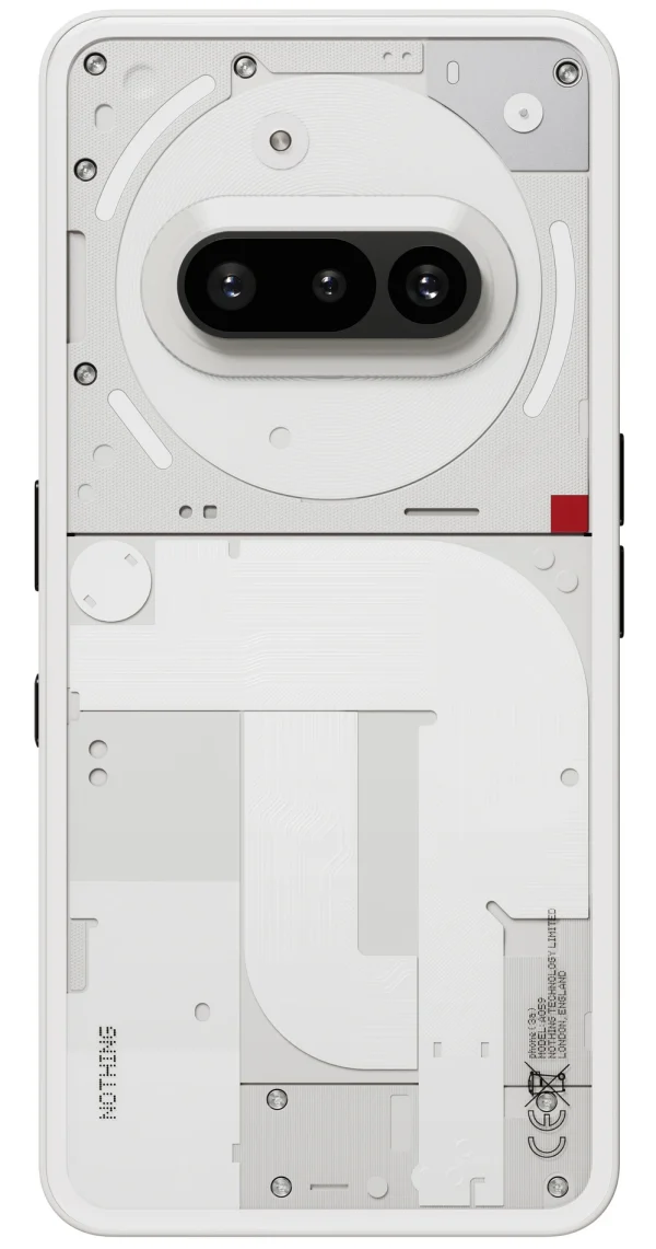 Nothing Phone (3a) 12 GB/256 GB – White, new (11338722) - Image 3