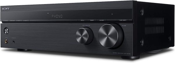 Sony STRDH190 2-ch Home Stereo Receiver with Phono Inputs & Bluetooth Black & SSCS3 3-Way Floor-Standing Speaker (Single) - Black & SACS9 10-Inch Active Subwoofer,Black - Image 3