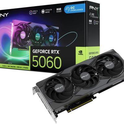 PNY GeForce RTX™ 5090 32GB ARGB OC Triple Fan Graphics Card DLSS 4, new