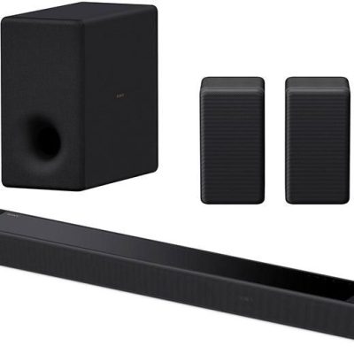 Sony HT-A7000 A Series Premium Soundbar with Subwoofer 200W & Rear Speaker SA-RS3S