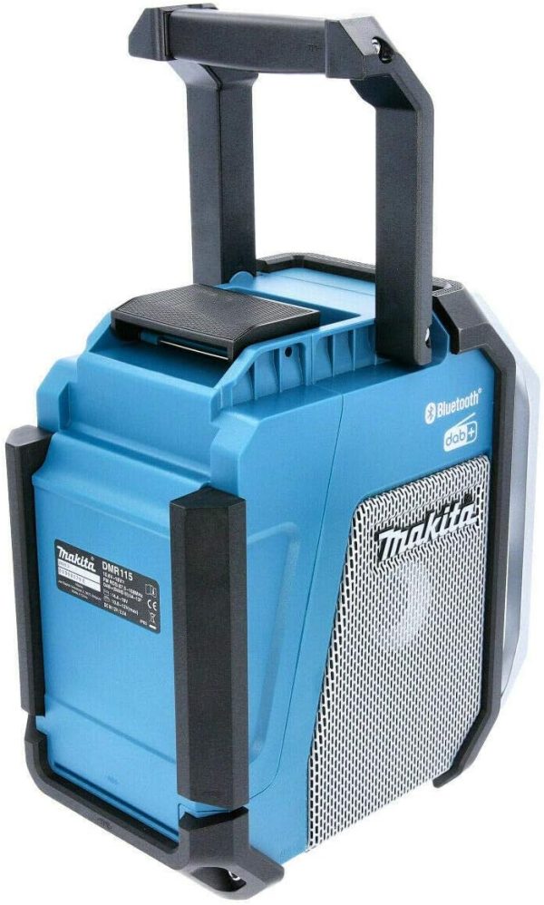 Makita DMR115 10.8V / 12V Max / 14.4V / 18V Li-ion CXT LXT DAB/DAB+ Job Site Radio with Bluetooth - Batteries and Charger Not Included - Image 5