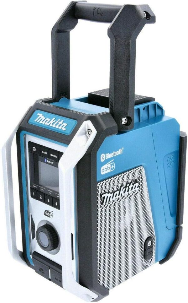 Makita DMR115 10.8V / 12V Max / 14.4V / 18V Li-ion CXT LXT DAB/DAB+ Job Site Radio with Bluetooth - Batteries and Charger Not Included - Image 3