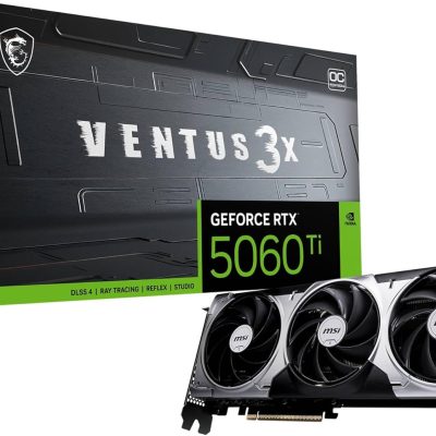 MSI GeForce RTX 5060 Ti 16G VENTUS 2X OC PLUS Graphics Card, new