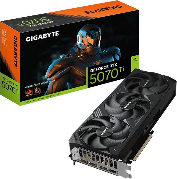 Gigabyte GeForce RTX 5070 Ti WINDFORCE OC SFF 16G Graphics Card, new