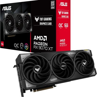 ASUS TUF GAMING RX9070 XT OC, PCIe5, 16GB DDR6, new