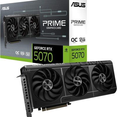 ASUS Prime GeForce RTX 5070 OC 12G GDDR7 Gaming Graphics Card, new