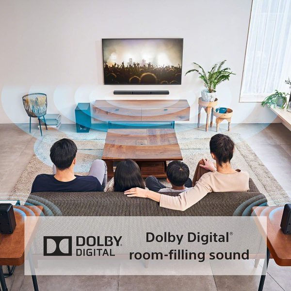 Sony HT-S40R - 5.1ch Soundbar with Subwoofer and Wireless Rear Speakers - Image 3