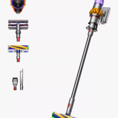 Dyson V15 Detect Absolute Cordless Vacuum Cleaner, Yellow/Nickel, new