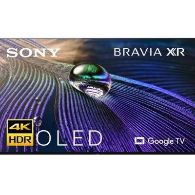 SONY BRAVIA XR65A90JU 65′ Smart 4K Ultra HD HDR OLED TV with Google TV & Assistant