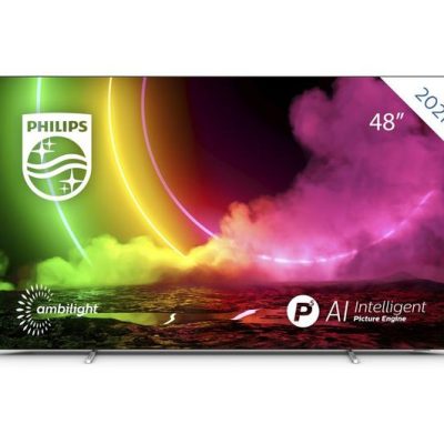 PHILIPS 48OLED806/12 48′ Smart 4K Ultra HD HDR OLED TV with Google Assistant