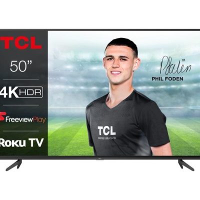 TCL 50RP620K Roku 50′ Smart 4K Ultra HD HDR LED TV