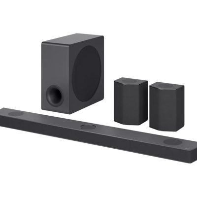 LG S95QR 9.1.5 ch Soundbar and Surround Speakers – Black