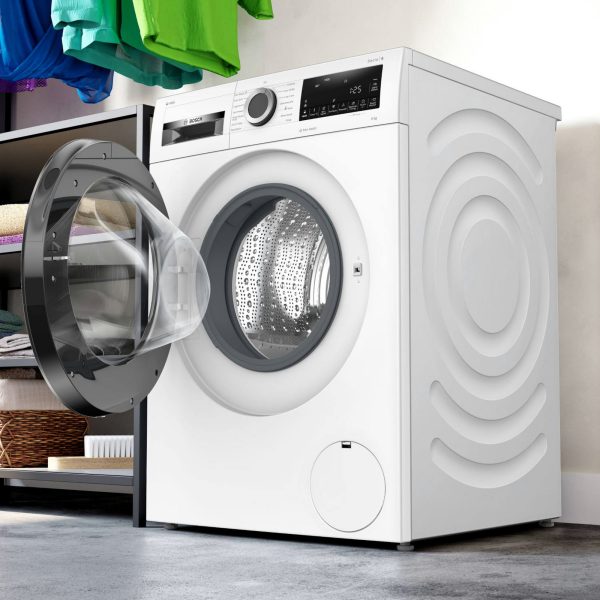 9 kg 1400 rpm Bosch Series 6 WGG244F9GB Washing machine, front loader (79534) - Image 2