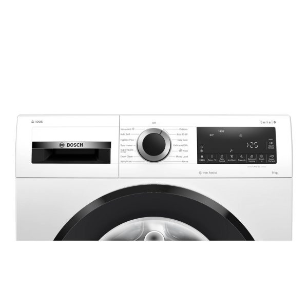 9 kg 1400 rpm Bosch Series 6 WGG244F9GB Washing machine, front loader (79534) - Image 6