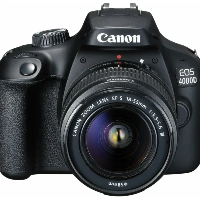 Canon 4000D + EF‑S 18–55 mm III Kit (Black), new (11338389)